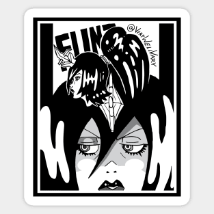 Flint 0003 (DARK) Sticker